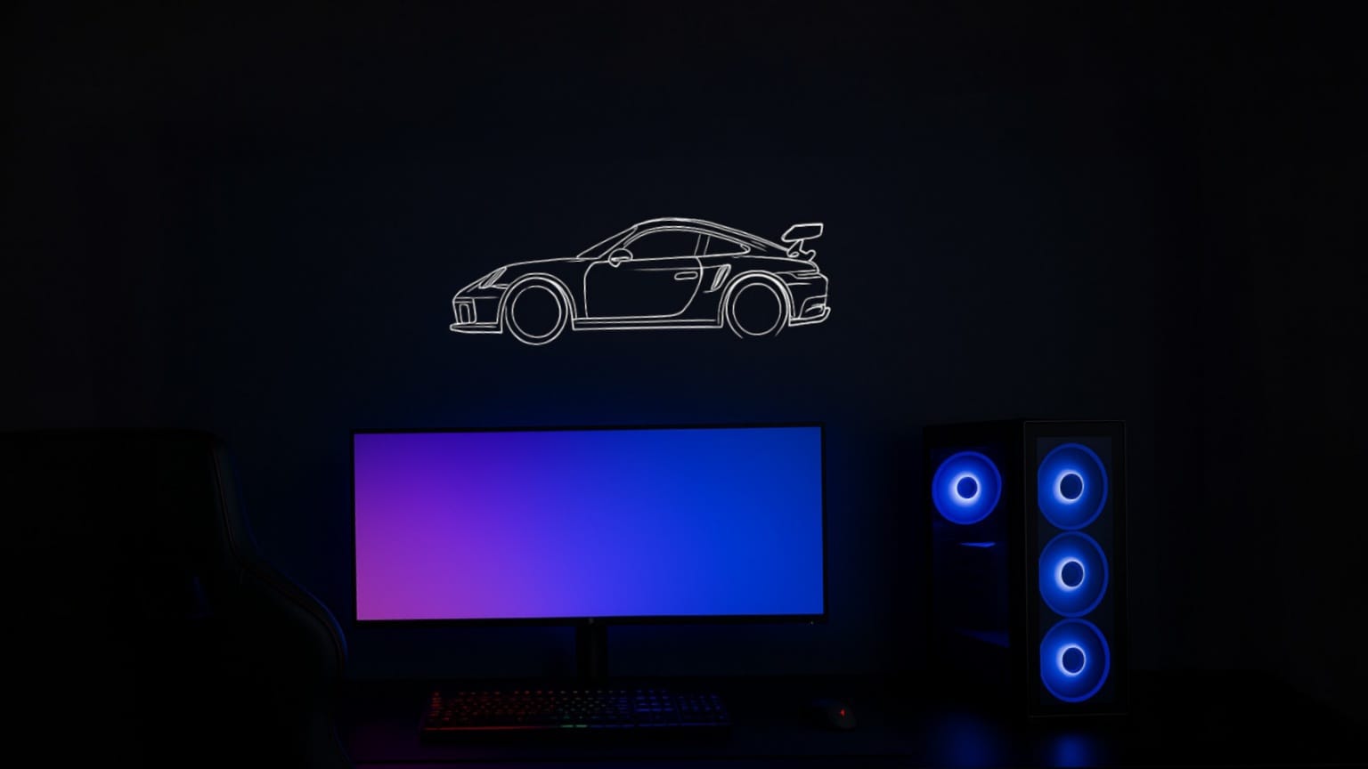 Décorations murales automobiles