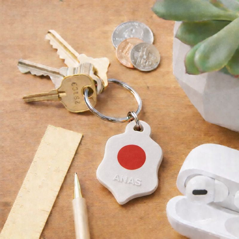 Porte-clé personnalisé – Pays au choix | Impression 3D avec prénom